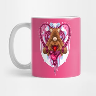 Teddy Bear Candy Gore Mug